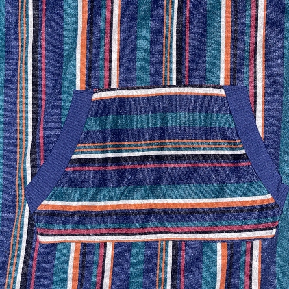 BeBop Multicolor Striped Hoodie - Picture 3 of 9
